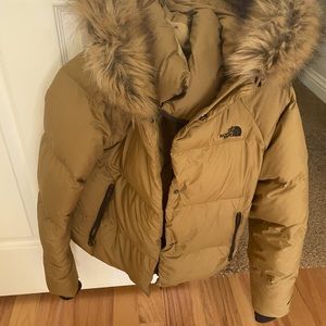 Be a cute snow bunny - cropped,North Face jacket